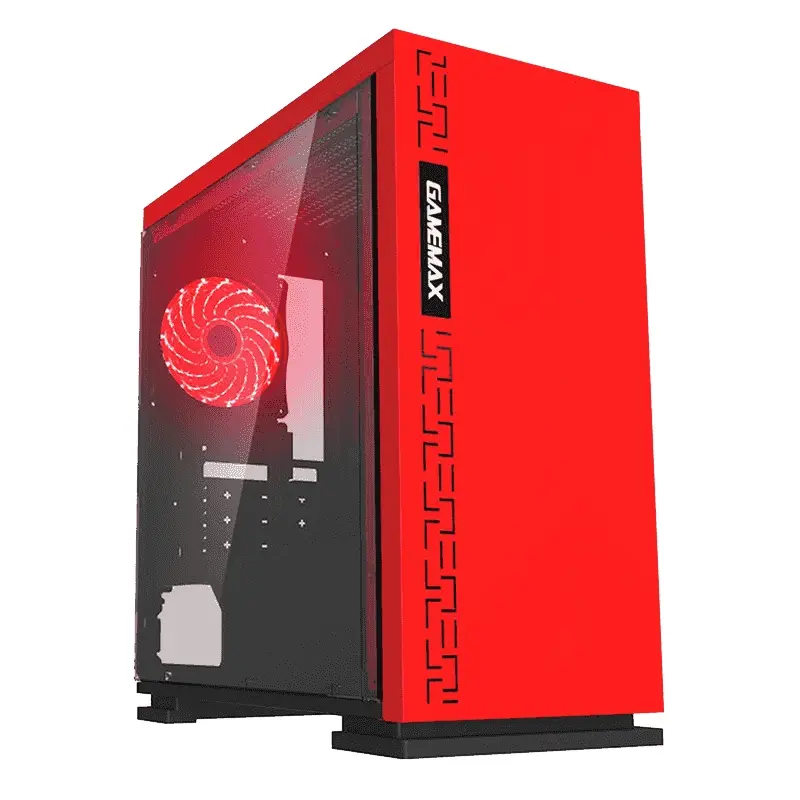 Carcasă PC Gamemax EXPEDITION, Mini-Tower, ATX, Roșu