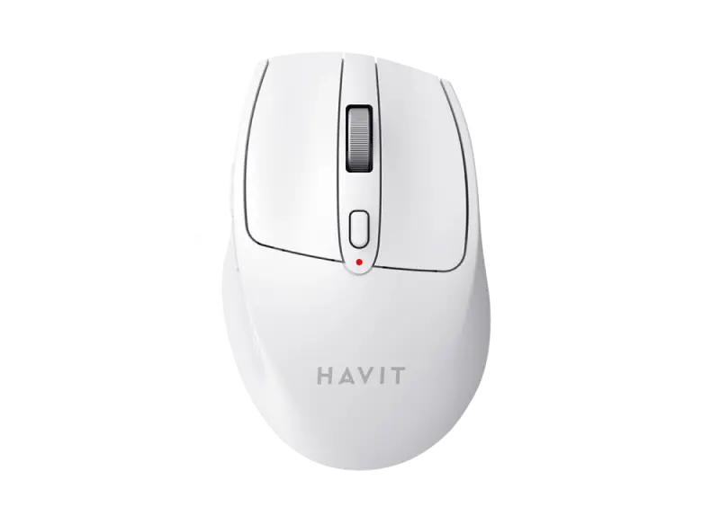 Mouse Wireless Havit MS61WB, Alb - photo
