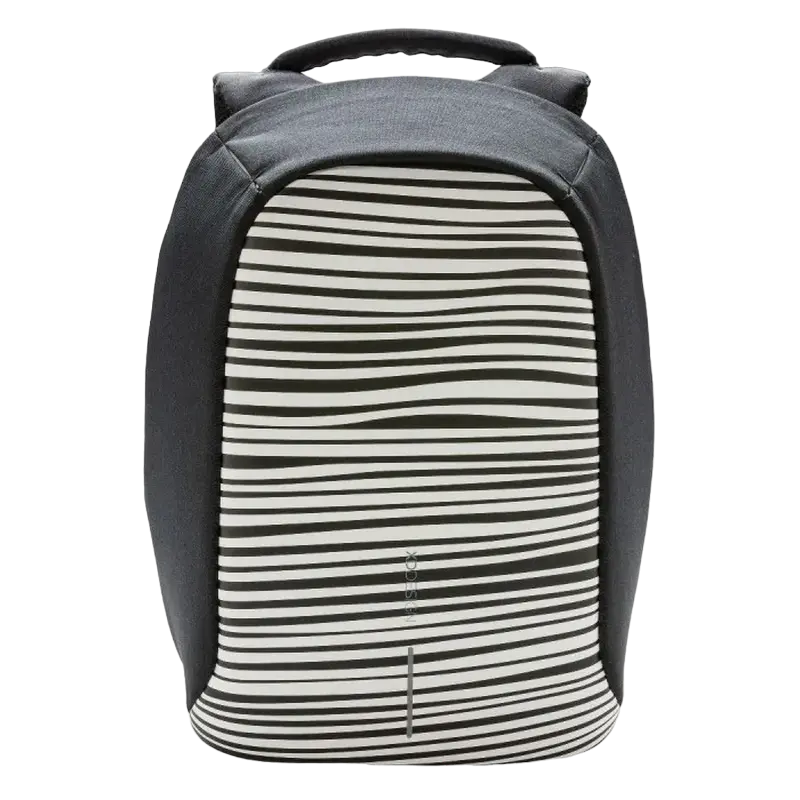Рюкзак для ноутбука Bobby Compact, 14", Искусственная кожа, Черный/Белый - photo