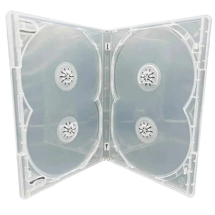 DVD Box Platinet 14 mm pentru Amaray 4 Clear - photo