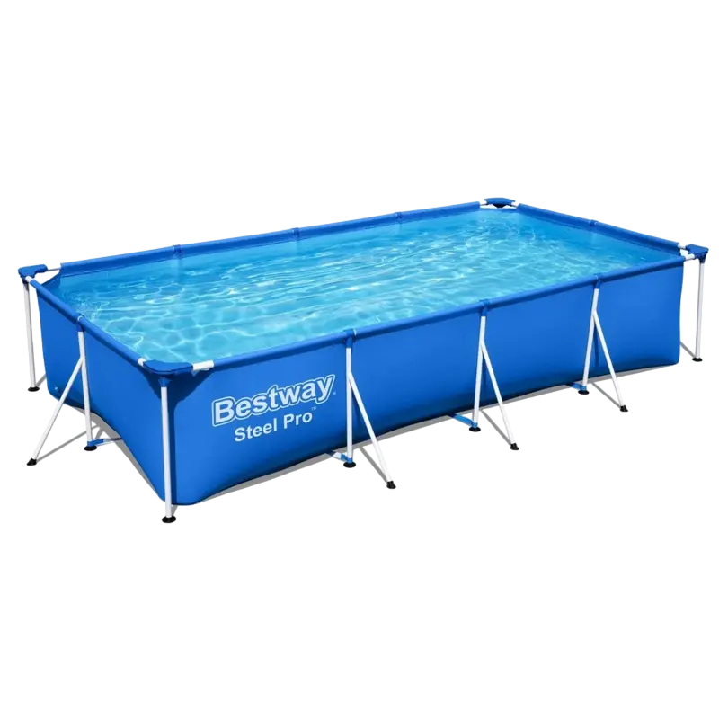 Piscină cu cadru metalic Bestway Steel Pro, 6478L, Albastru, 56405 - photo