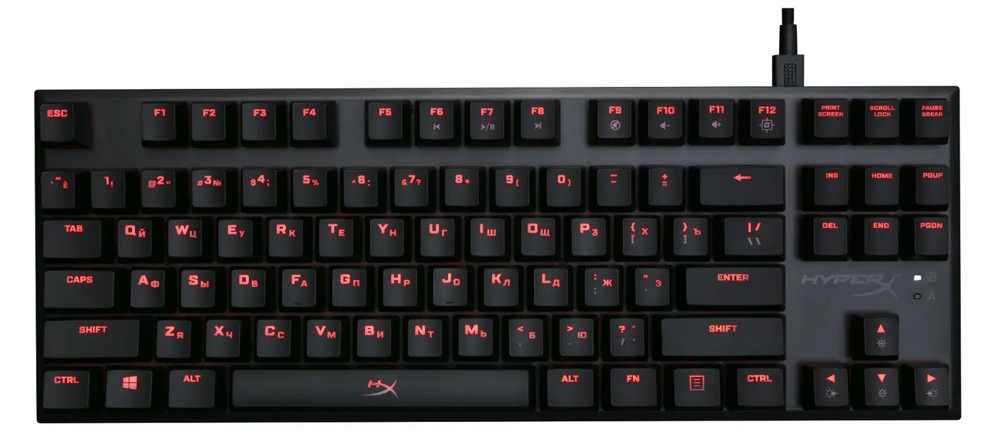 Клавиатура HyperX Alloy FPS Pro, Проводное, Чёрный - photo