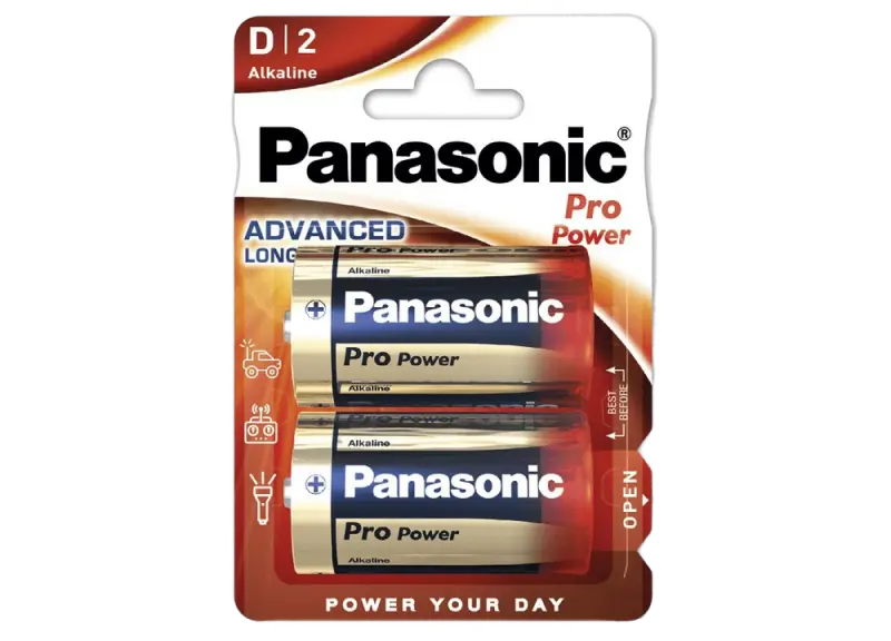 Baterii Panasonic Pro Power (D) LR20XEG/2BP, D, 2buc. - photo