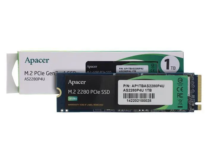 Unitate SSD Apacer AS2280P4U, 1024GB, AP1TBAS2280P4U-1 - photo