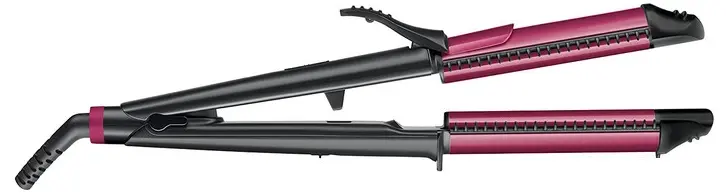 Ondulator de păr Multi-styler  Rowenta CF4512F0, Negru Roz