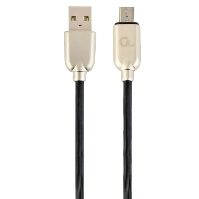 Cablu încărcare și sincronizare Cablexpert CC-USB2R-AMmBM-1M, USB Type-A/micro-USB, 1m, Negru - photo