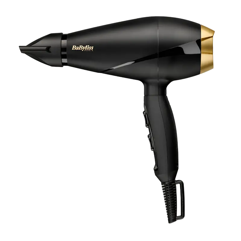 Фен BaByliss Power Pro 6704E, 2000 Вт, Чёрный - photo