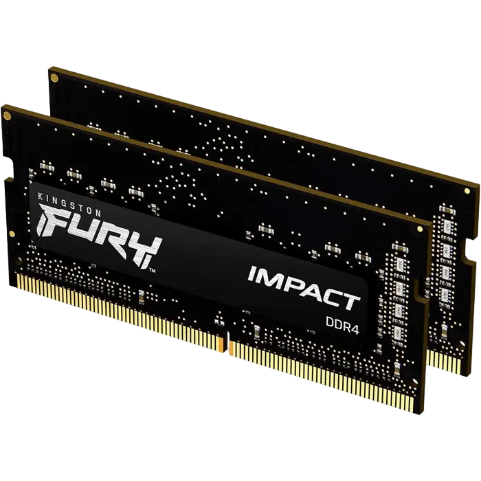 Memorie RAM Kingston FURY Impact, DDR4 SDRAM, 3200 MHz, 16GB, KF432S20IBK2/16 - photo