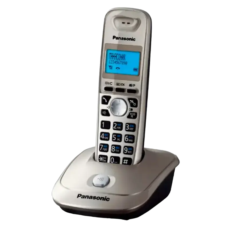 Telefon DECT Panasonic KX-TG2511, Platină - photo