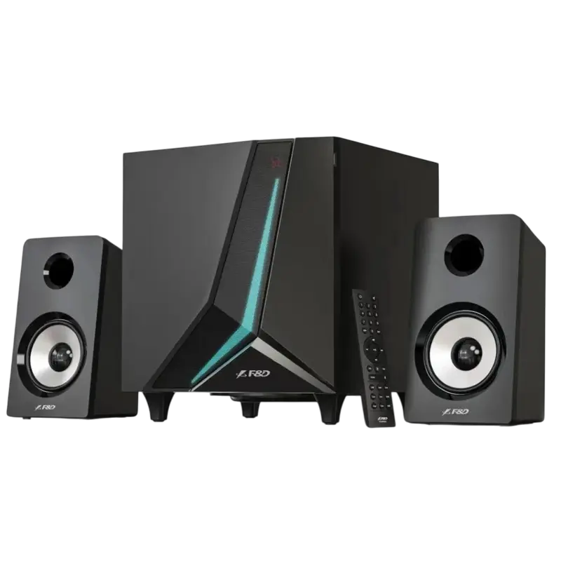 Sistem audio 2.1 CH F&D F670X, Negru - photo