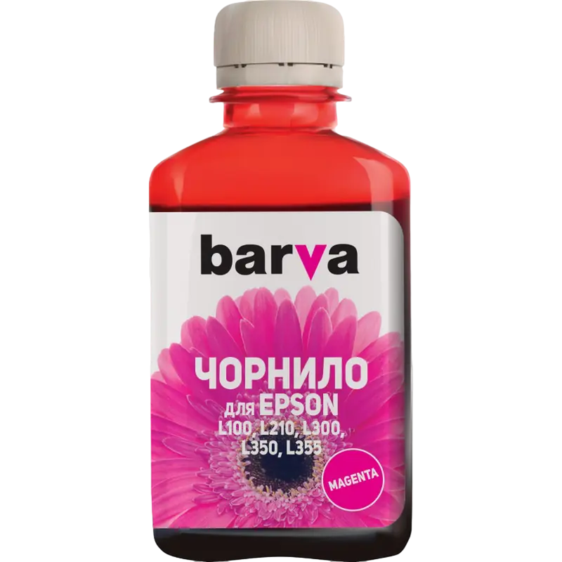 Recipient de cerneală Barva PN-EL100N, 180ml, Magenta - photo