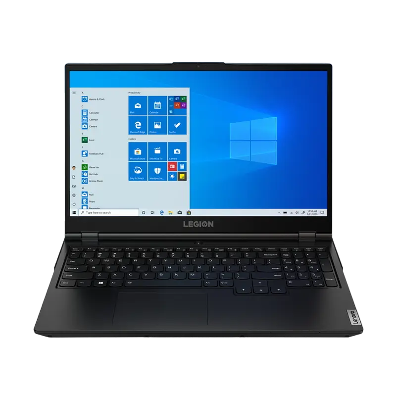 Laptop Gaming 15,6" Lenovo Legion 5 15IMH6, Phantom Black, Intel Core i5-10500H, 16GB/512GB, Fără SO - photo