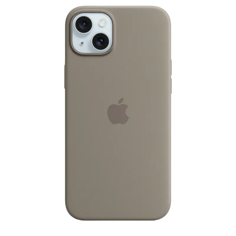 Husă Apple iPhone 15 Plus Silicone Case with MagSafe, Argilă - photo