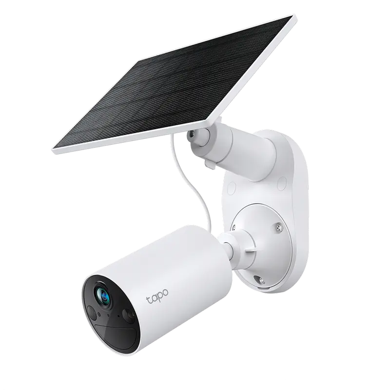 Camera de supraveghere Smart + Panou solar TP-LINK TAPO C410 KIT, Alb - photo