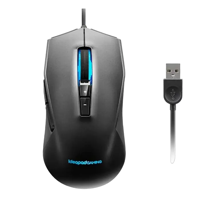 Gaming Mouse Lenovo M100 RGB, Negru - photo