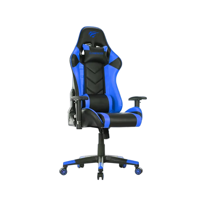 Игровое кресло Havit GC932, ПВХ Кожа, Синий/Черный - photo
