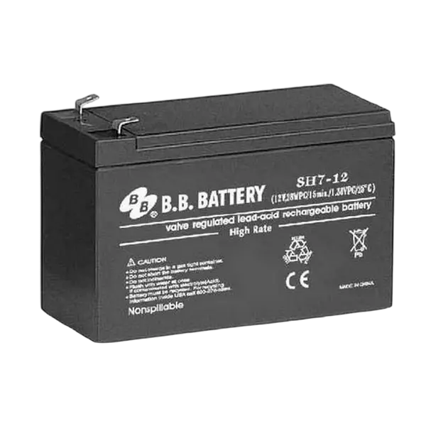 Baterie UPS B.B. AQBB12/7.0_T1, 12V 7 - photo