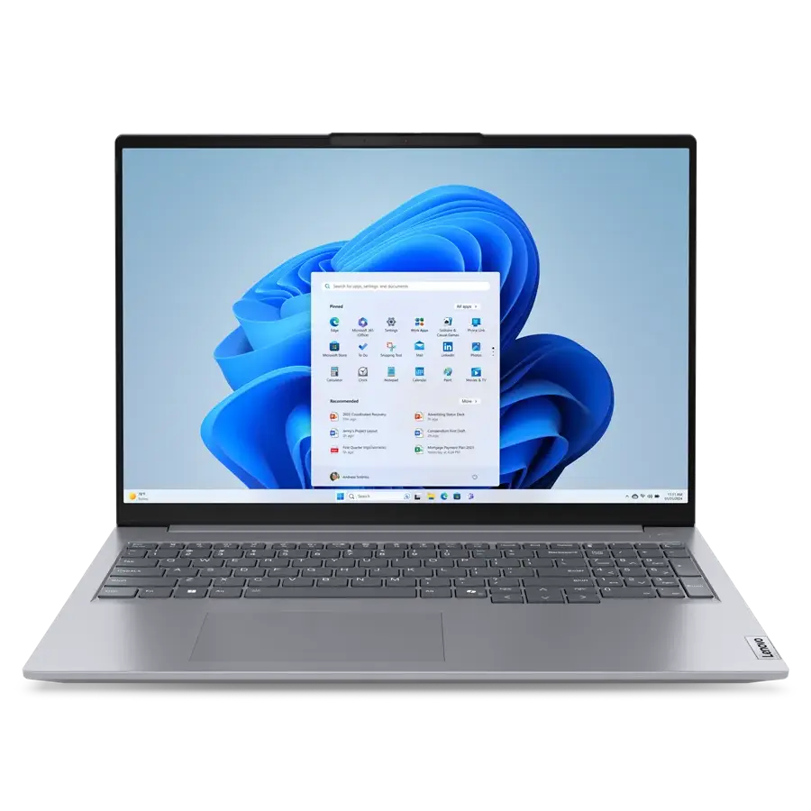 Ноутбук для бизнеса 16" Lenovo ThinkBook 16 G7 IML, Arctic Grey, Intel Core Ultra 7 155H, 16Гб/1024Гб, Без ОС - photo