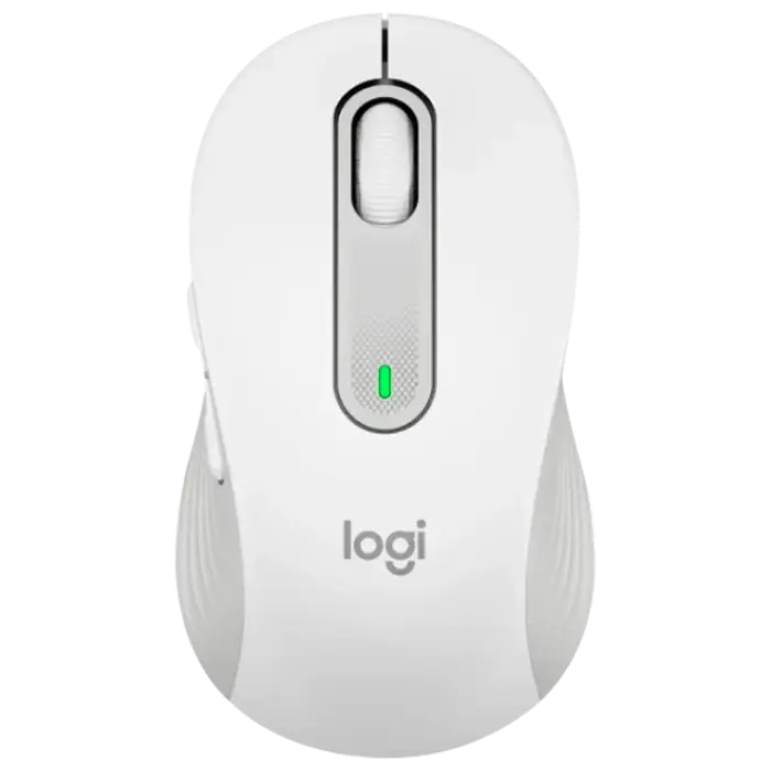 Mouse Wireless Logitech M650 L, White - photo