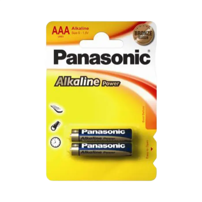 Baterii Panasonic LR03REB, AAA, 2buc. - photo