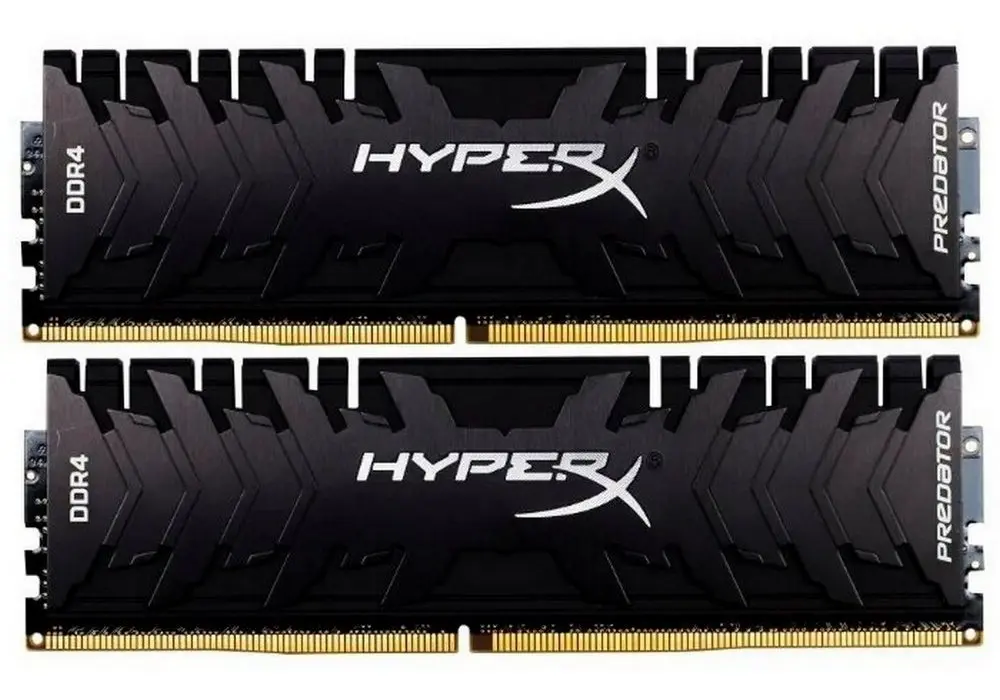 Оперативная память Kingston HyperX Predator, DDR4 SDRAM, 3600 МГц, 16Гб, HX436C17PB4K2/16 - photo
