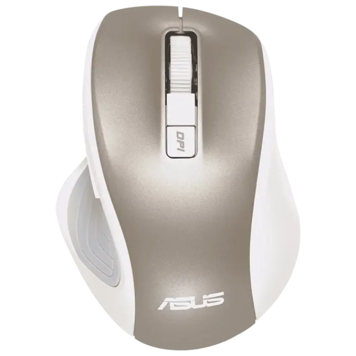 Mouse Wireless ASUS MW202, Auriu - photo
