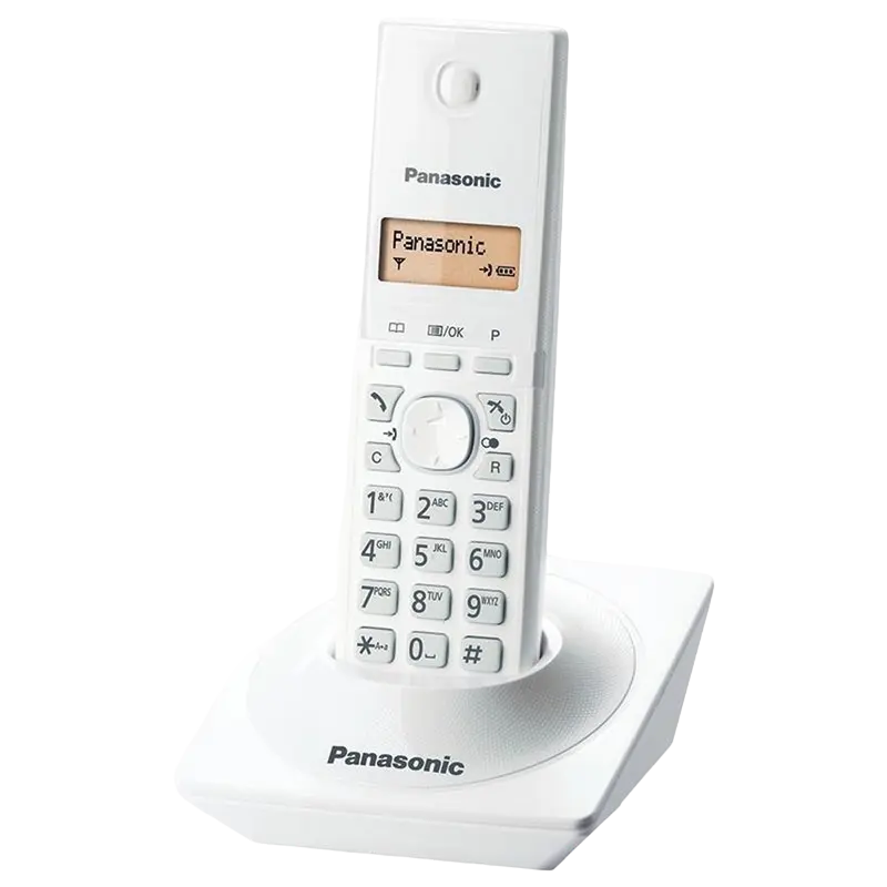 Telefon DECT Panasonic KX-TG1711, Alb - photo
