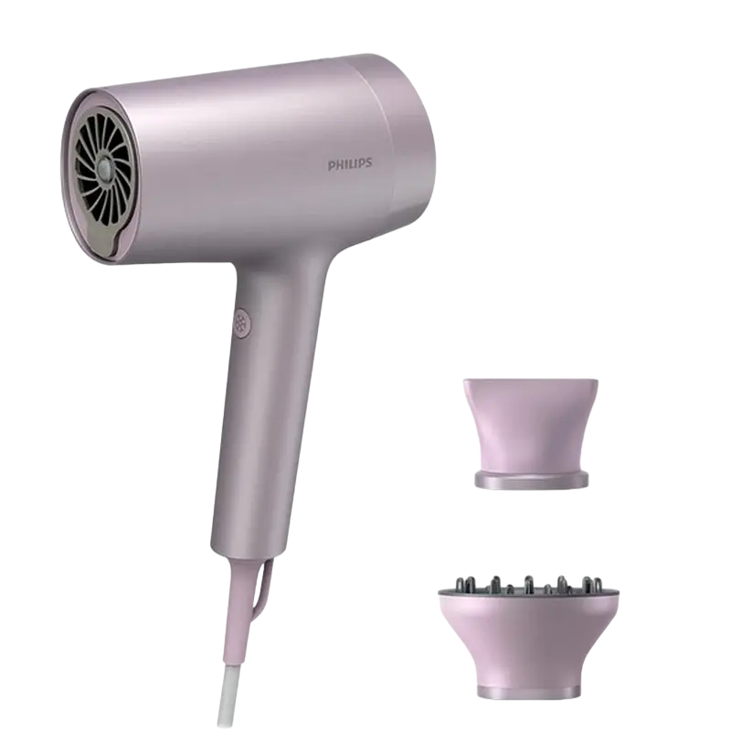 Uscător de păr Philips BHD723/10, 1800W, Violet - photo