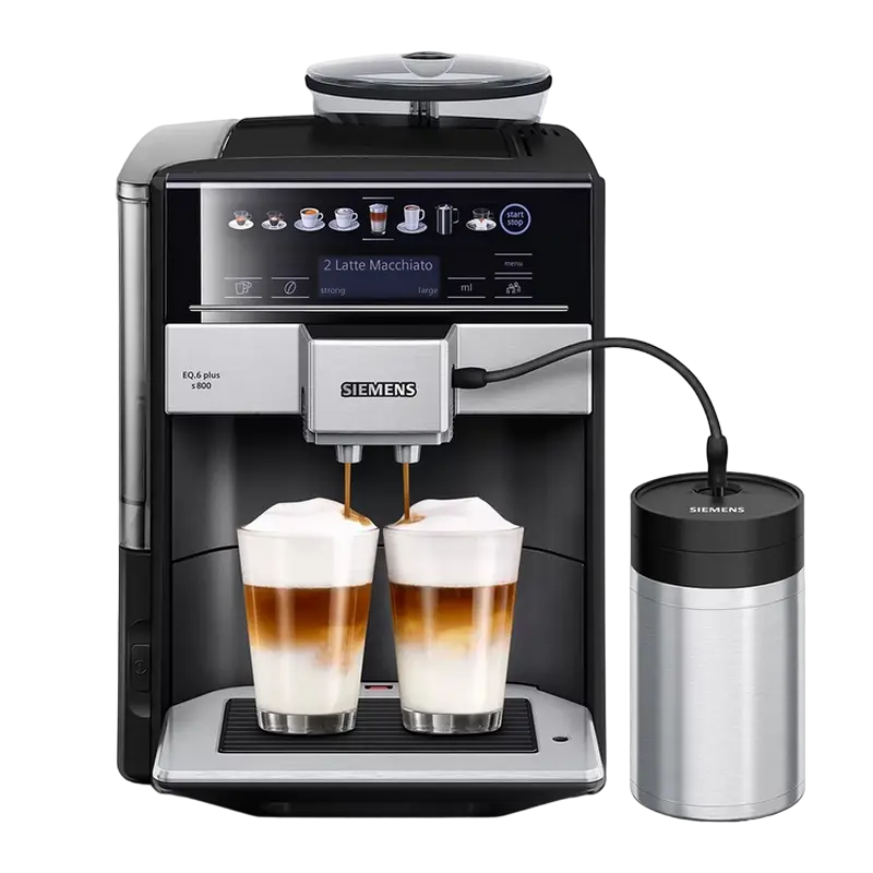 Espressor automat Siemens TE658209RW, Argintiu - photo