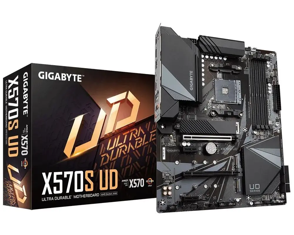 Placă de bază Gigabyte X570S UD, AM4, AMD X570, ATX - photo