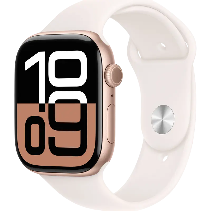 Ceas inteligent Apple Watch Series 10, 46mm, Light Blush - photo