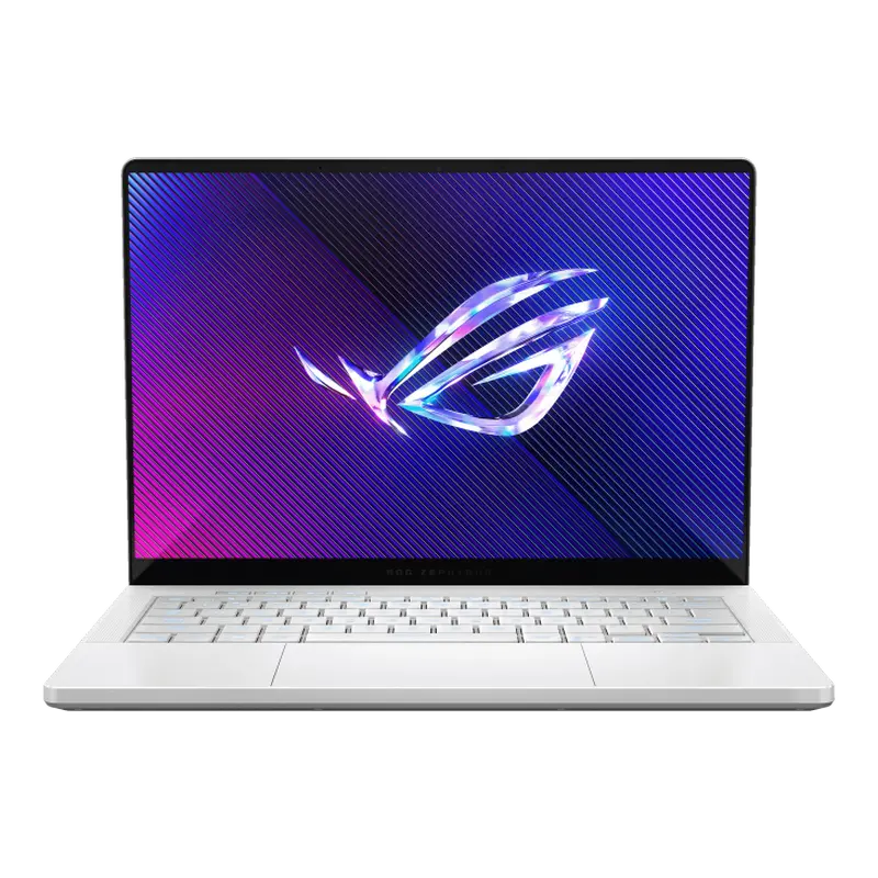 Игровой ноутбук 14" ASUS ROG Zephyrus G14 GA403UU, Platinum White, AMD Ryzen 7 8845HS, 16Гб/1024Гб, Без ОС - photo