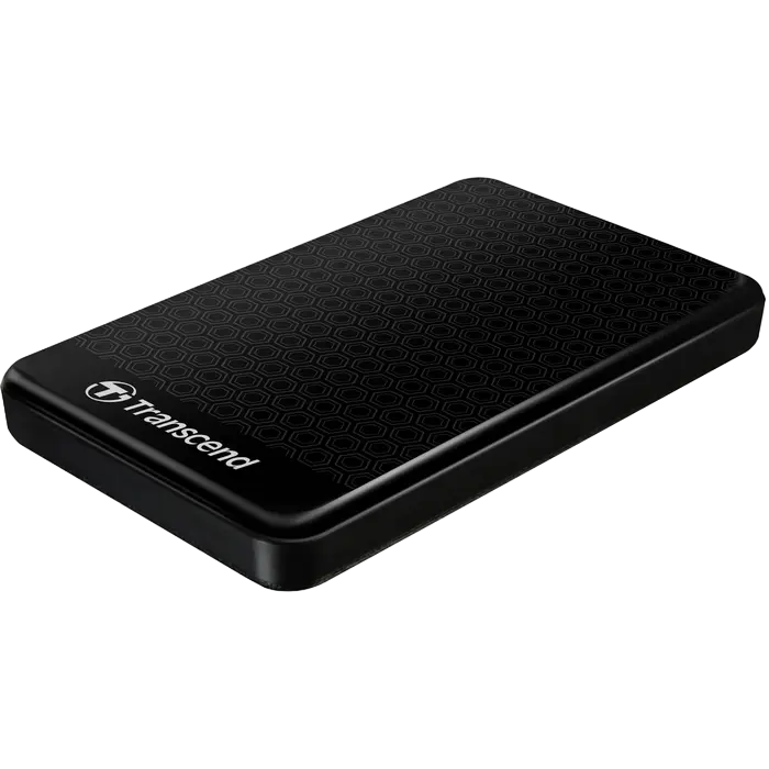 HDD portabil extern Transcend StoreJet 25A3, 2 TB, Negru (TS2TSJ25A3K) - photo