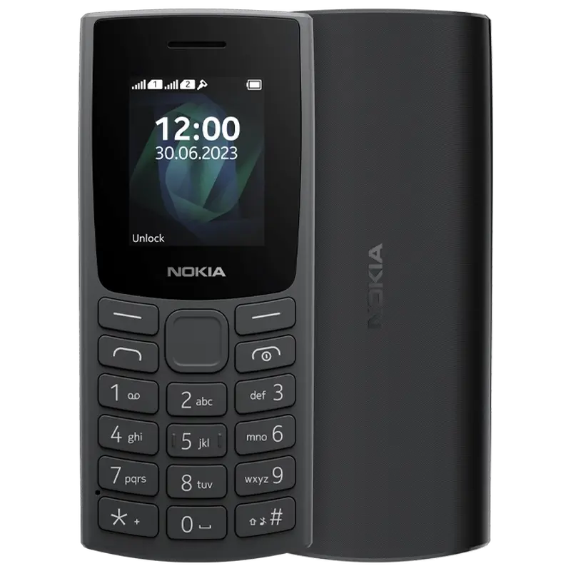 Мобильный телефон Nokia 105 (2023), Charcoal - photo