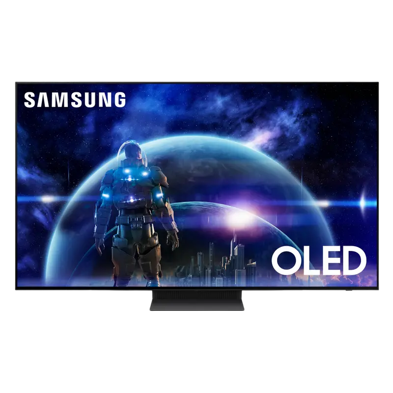 48" OLED SMART Телевизор Samsung QE48S90DAEXUA, 3840x2160 4K UHD, Tizen, Чёрный - photo