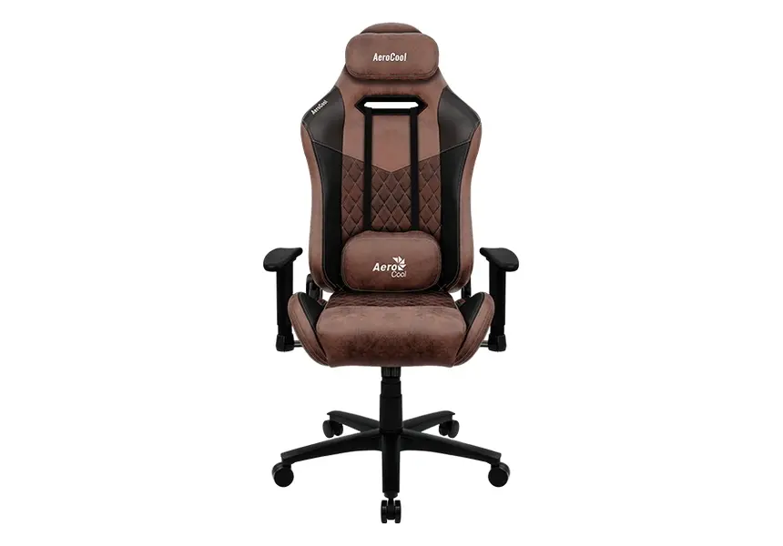 Gaming Chair AeroCool DUKE Punch Red, User max load up to 150kg / height 165-180cm - photo