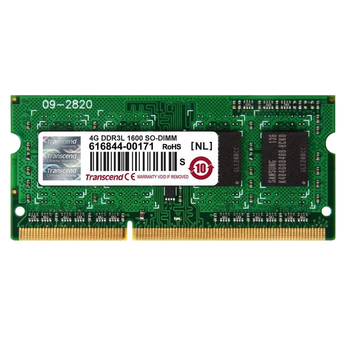 Memorie RAM Transcend TS512MSK64W6H, DDR3 SDRAM, 1600 MHz, 4GB - photo