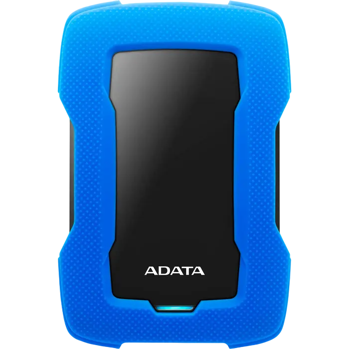 Внешний портативный жесткий диск ADATA HD330, 1 ТБ, Синий (AHD330-1TU31-CBL) - photo