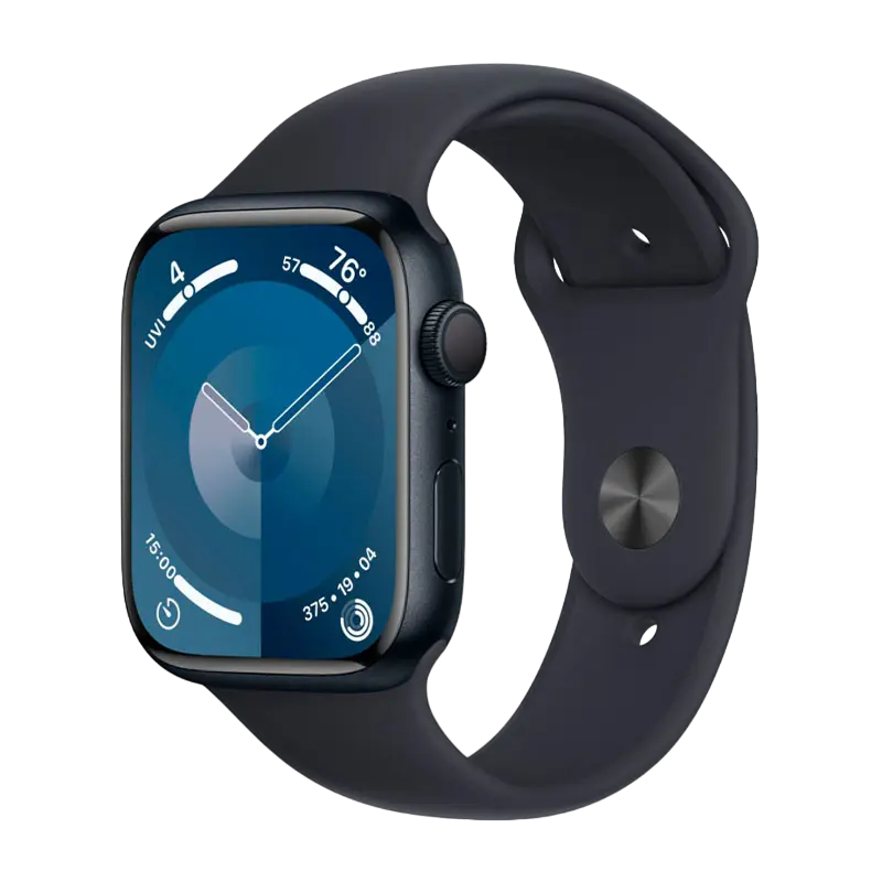Ceas inteligent Apple Watch Series 9, 45mm, Midnight - photo
