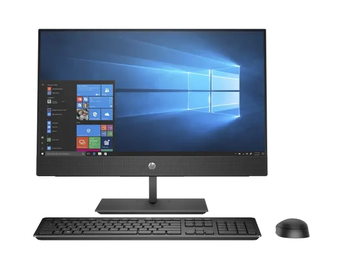 Computer All-in-One HP ProOne 400 G5, 20", Intel Core i5-9500T, 8GB/256GB, FreeDOS, Negru - photo