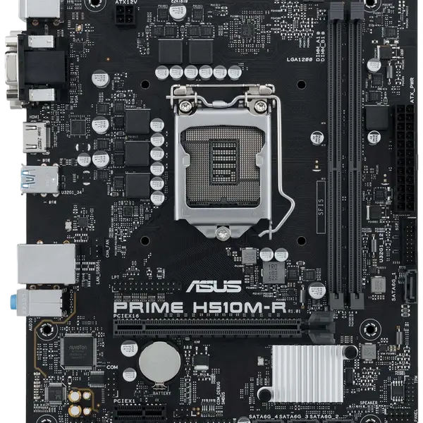 Placă de bază ASUS PRIME H510M-R R2.0-SI, LGA1200, Intel H510, Micro-ATX - photo