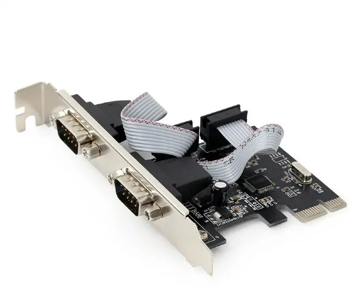 PCI-Express to 2xSerial port, Gembird "SPC-22", add-on card - photo