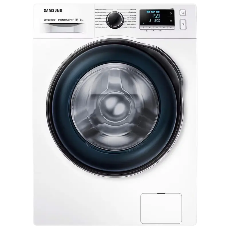Mașină de spălat Samsung WW80J62E0DW/CE, 8kg, Alb - photo