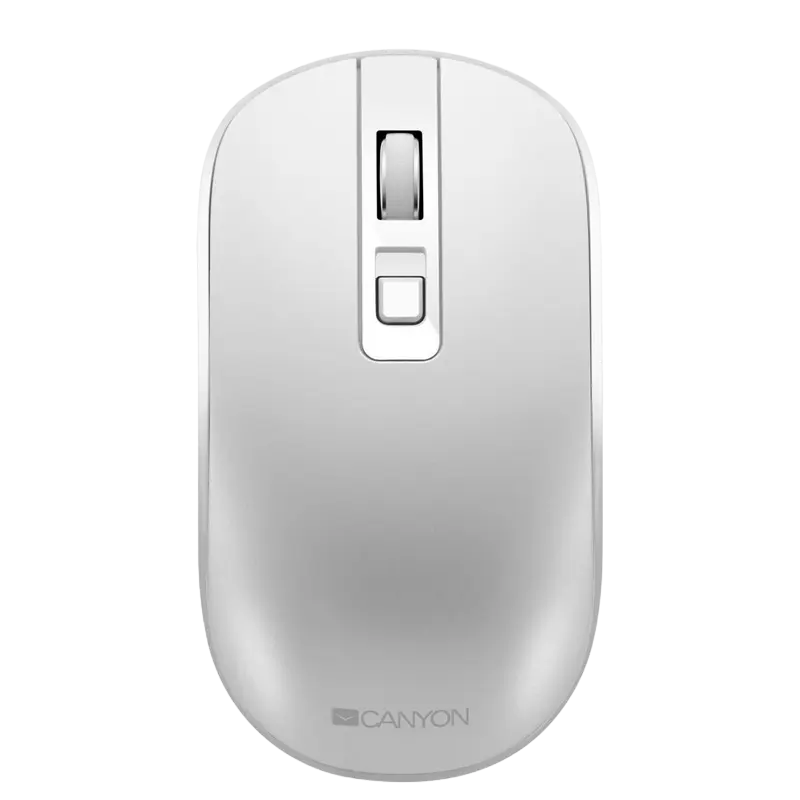 Mouse Wireless Canyon MW-18, Alb - photo