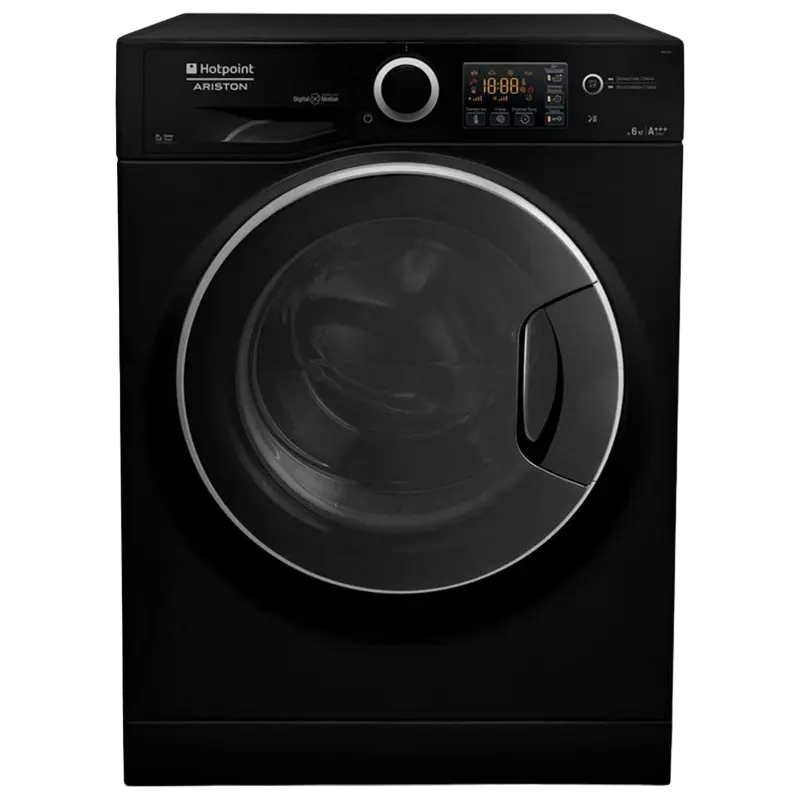 Mașină de spălat Hotpoint-Ariston RSPG 623 KD UA, 6kg, Negru - photo