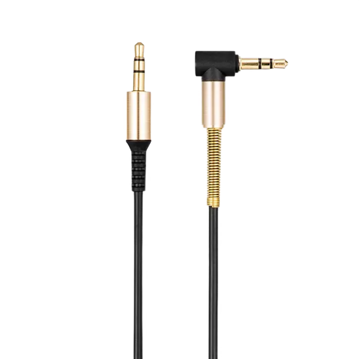 Cablu audio Hoco UPA02, 3.5 mm - 3.5 mm, 1m, Negru - photo