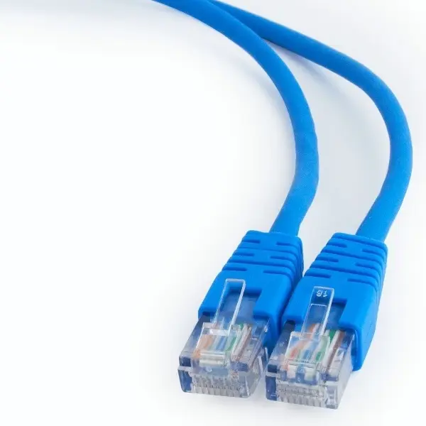 Патч-корд Cablexpert PP12-1.5M/B, CAT5e UTP, 1,5м, Синий - photo