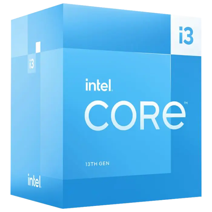 Procesor Intel Core i3-13100F, Fără grafică integrată, Box - photo