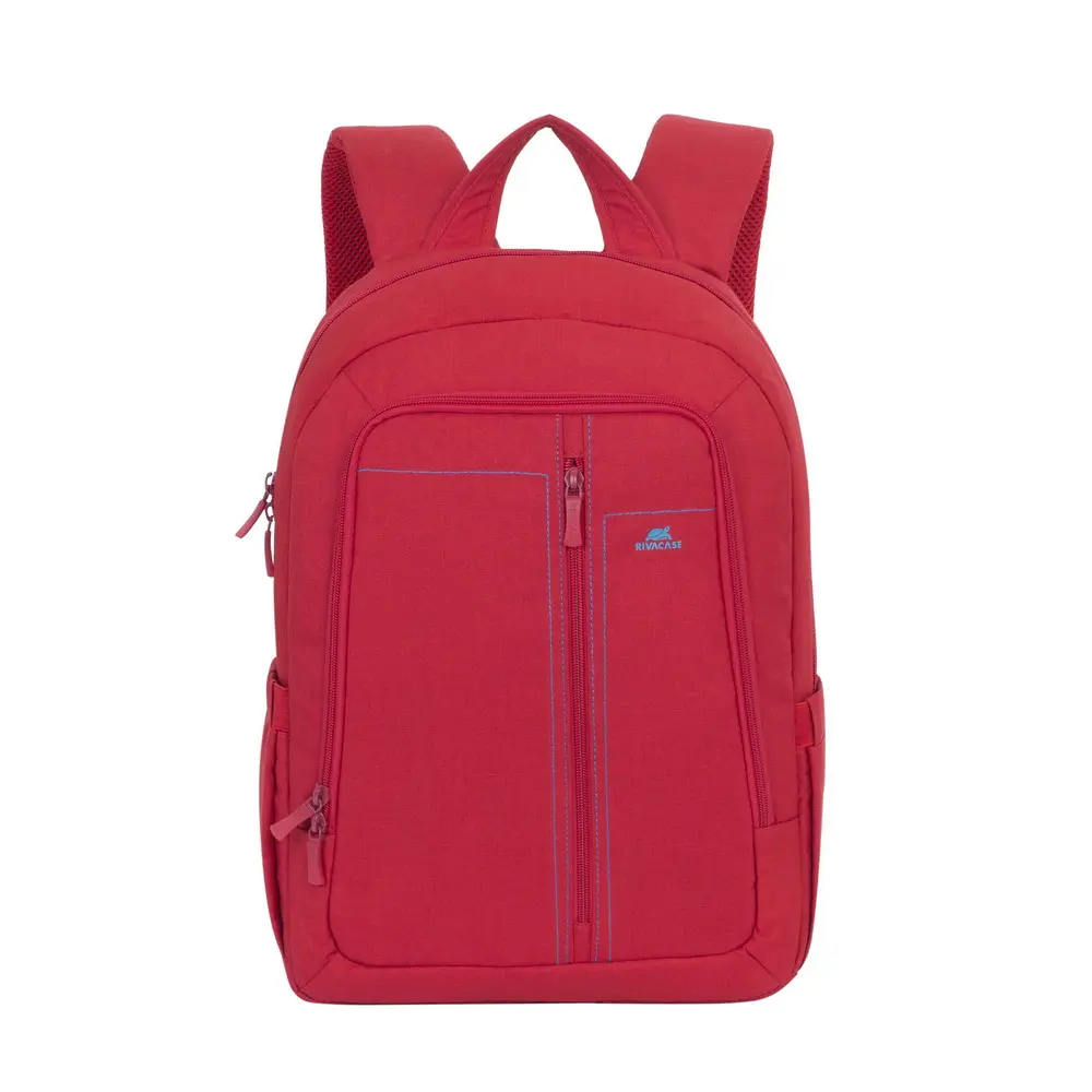 Backpack Rivacase 7560, for Laptop 15,6" & City bags, Canvas Red - photo