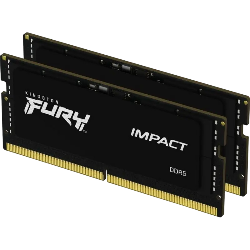 Memorie RAM Kingston FURY Impact, DDR5 SDRAM, 6400 MHz, 32 GB, KF564S38IBK2-32 - photo